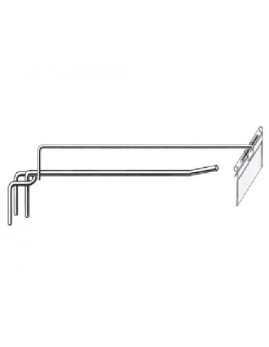 Carlig simplu pentru bara de forta cu brat pentru port-eticheta 