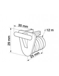 Element capat cu mecanism de blocare 2