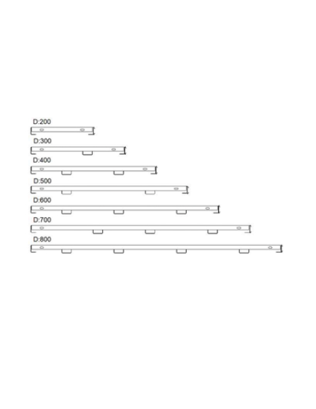 Polita metalica raft