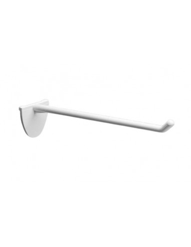 Simple plastic hook for perforated panel